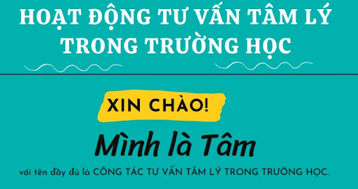 Sử dụng Tờ rơi truyền thông về công tác xã hội và tư vấn tâm lý trường học.
